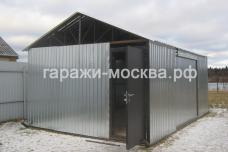 Гаражи из профильных листов Москва